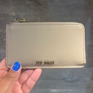 Ted baker London 100% cow leather wallet